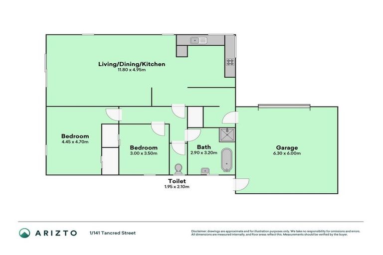 Photo of property in 1/141 Tancred Street, Linwood, Christchurch, 8062