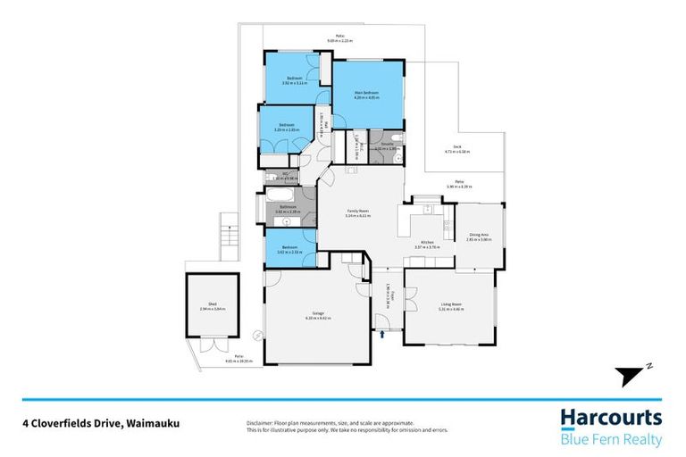 Photo of property in 4 Cloverfields Drive, Waimauku, 0812