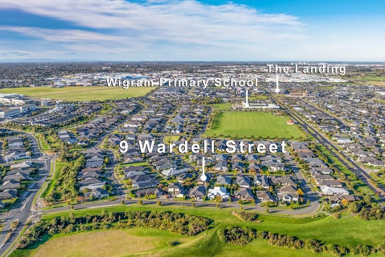 Photo of property in 9 Wardell Street, Wigram, Christchurch, 8042