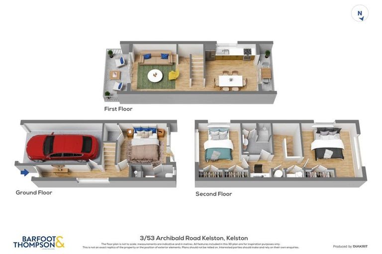 Photo of property in 1/53 Archibald Road, Kelston, Auckland, 0602