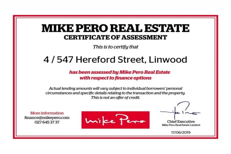 Photo of property in 4/547 Hereford Street, Linwood, Christchurch, 8011