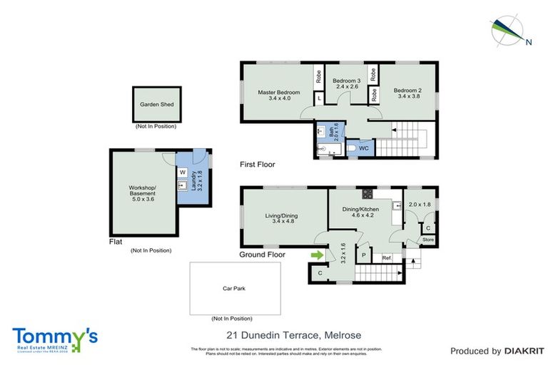 Photo of property in 21 Dunedin Terrace, Melrose, Wellington, 6023