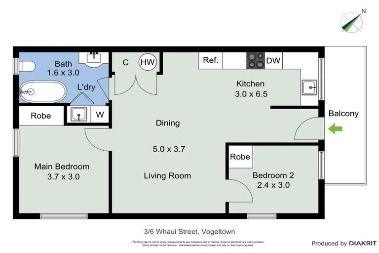 Photo of property in 6f3 Whaui Street, Vogeltown, Wellington, 6021