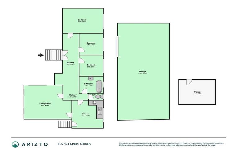 Photo of property in 81a Hull Street, South Hill, Oamaru, 9400