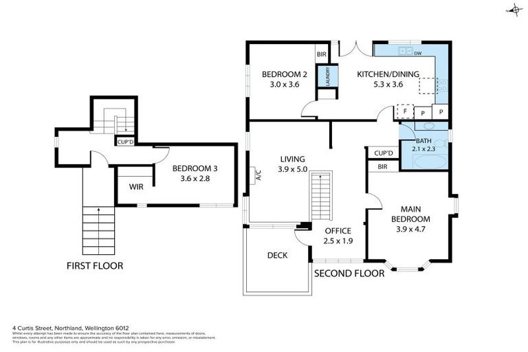 Photo of property in 4 Curtis Street, Northland, Wellington, 6012
