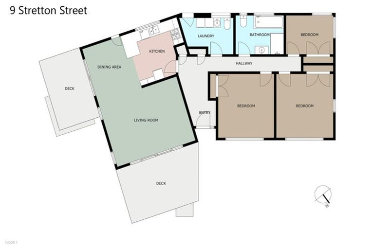 Photo of property in 9 Stretton Street, Bishopdale, Christchurch, 8053