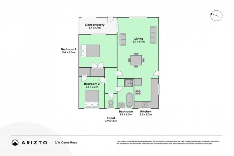 Photo of property in 2/1a Oates Road, Glen Eden, Auckland, 0602