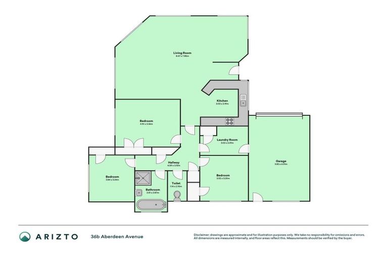 Photo of property in 36b Aberdeen Avenue, Takaro, Palmerston North, 4412