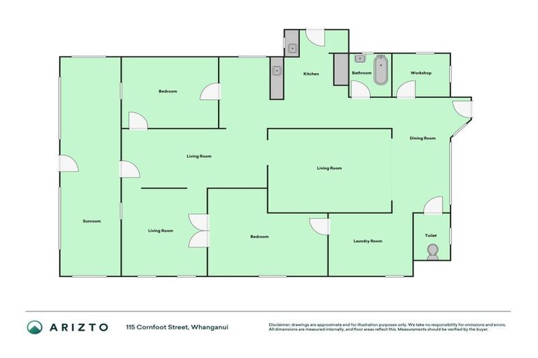 Photo of property in 115 Cornfoot Street, Castlecliff, Whanganui, 4501