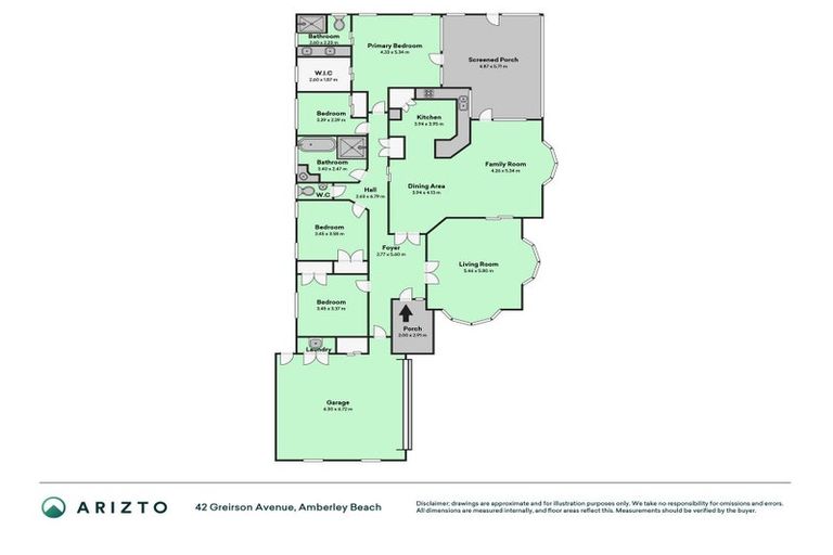 Photo of property in 42 Grierson Avenue, Amberley, 7481