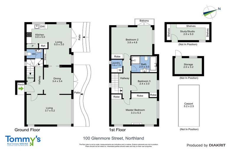 Photo of property in 100 Glenmore Street, Northland, Wellington, 6012