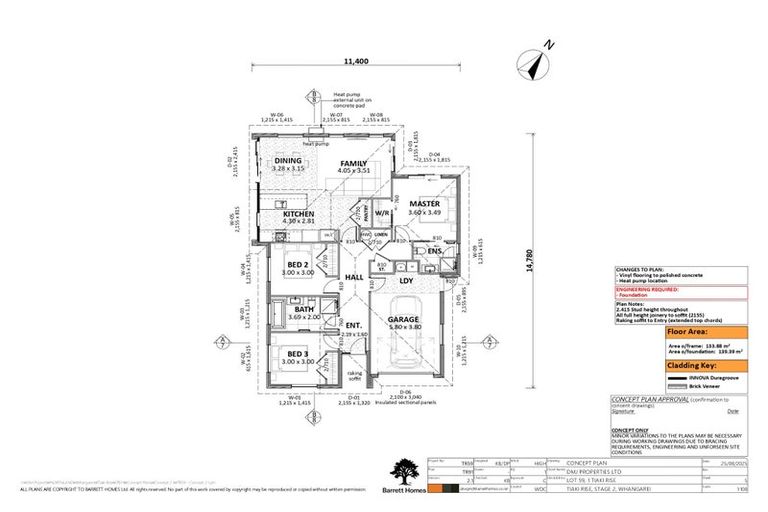 Photo of property in 1 Tiaki Rise, Tikipunga, Whangarei, 0112