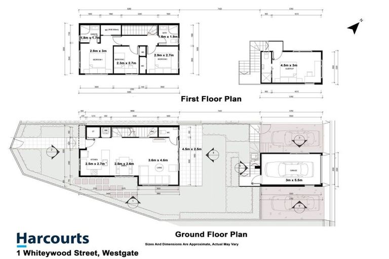Photo of property in 1 Whiteywood Street, Westgate, 0814