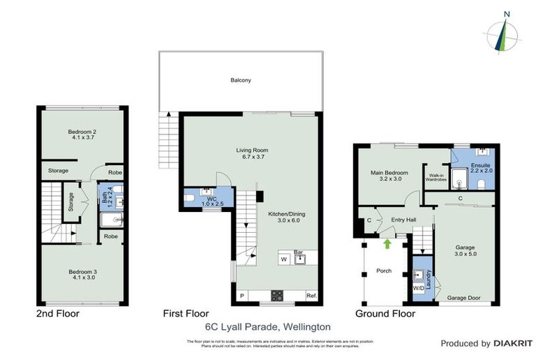 Photo of property in 6c Lyall Parade, Lyall Bay, Wellington, 6022