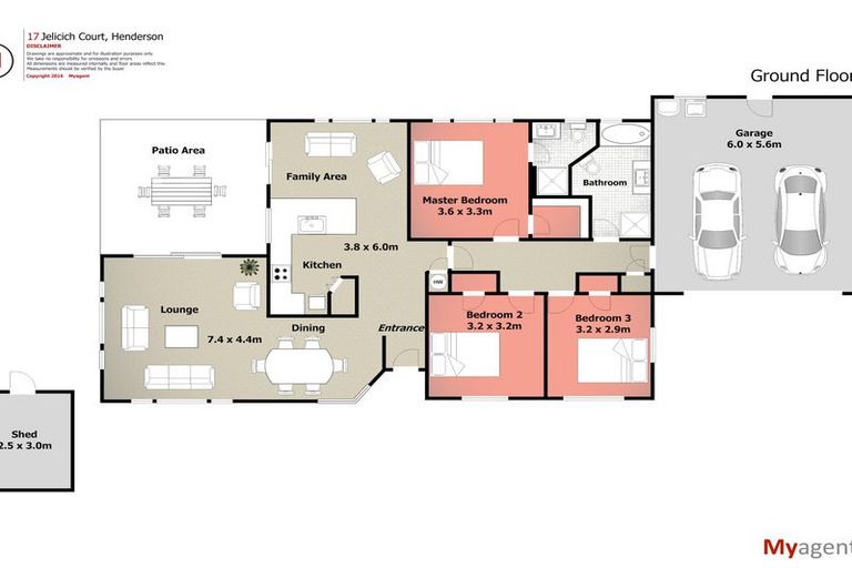 Photo of property in 17 Jelicich Court, Henderson, Auckland, 0612