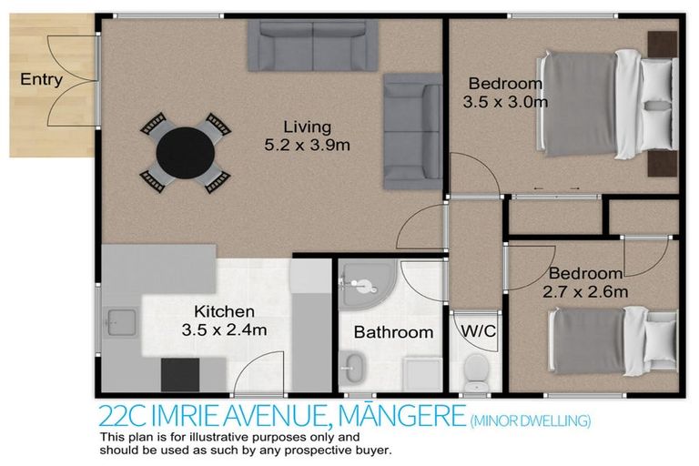 Photo of property in 22 Imrie Avenue, Mangere, Auckland, 2022