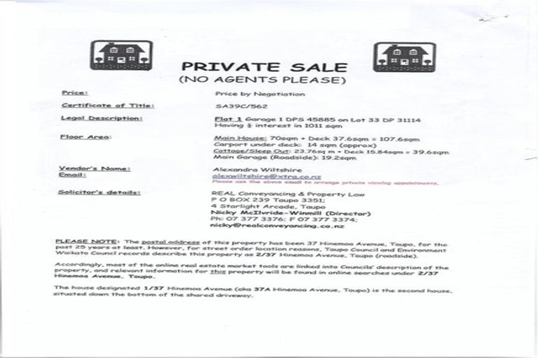 Photo of property in 2/37 Hinemoa Avenue, Taupo, 3330