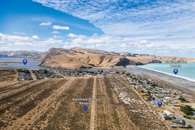 Photo of property in 48 Hillview Road, Birdlings Flat, Little River, 7591