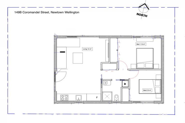 Photo of property in 149b Coromandel Street, Newtown, Wellington, 6021