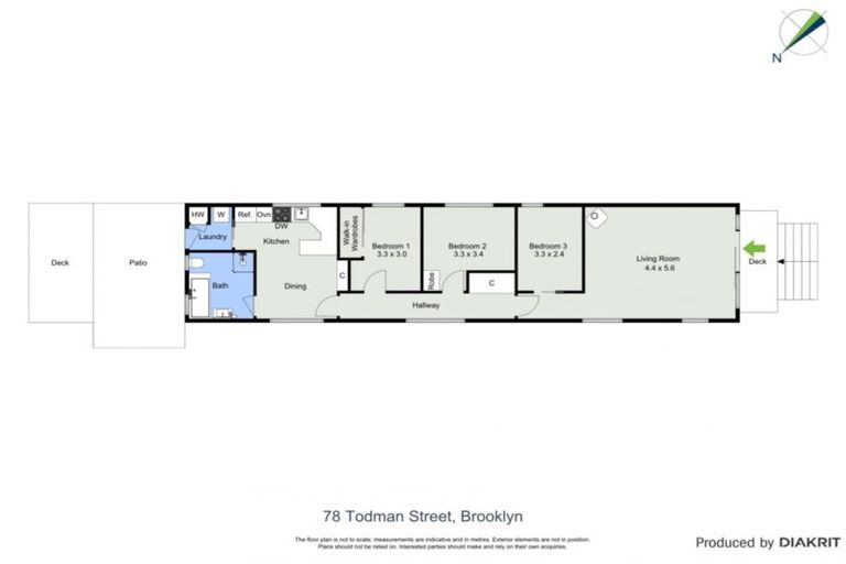 Photo of property in 78 Todman Street, Brooklyn, Wellington, 6021