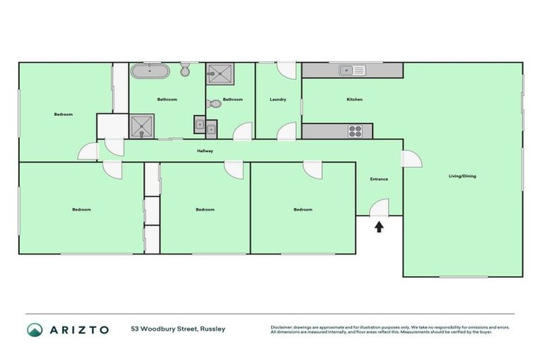 Photo of property in 53 Woodbury Street, Russley, Christchurch, 8042