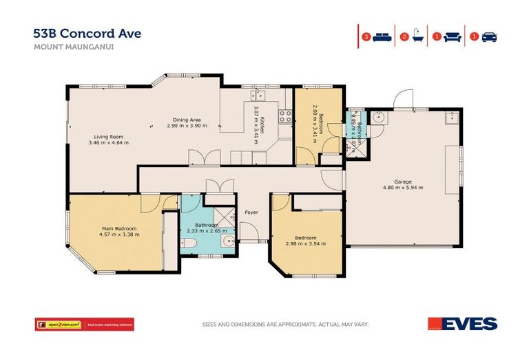 Photo of property in 53b Concord Avenue, Mount Maunganui, 3116