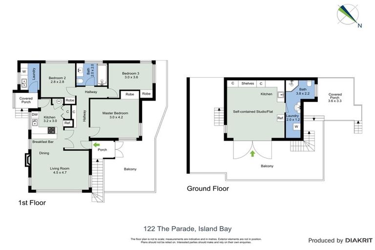 Photo of property in 122 The Parade, Island Bay, Wellington, 6023