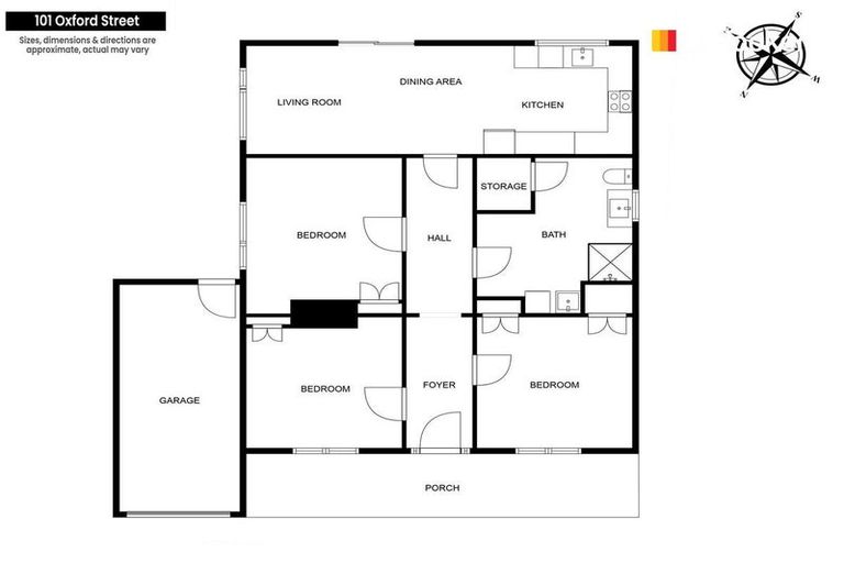 Photo of property in 101 Oxford Street, South Dunedin, Dunedin, 9012