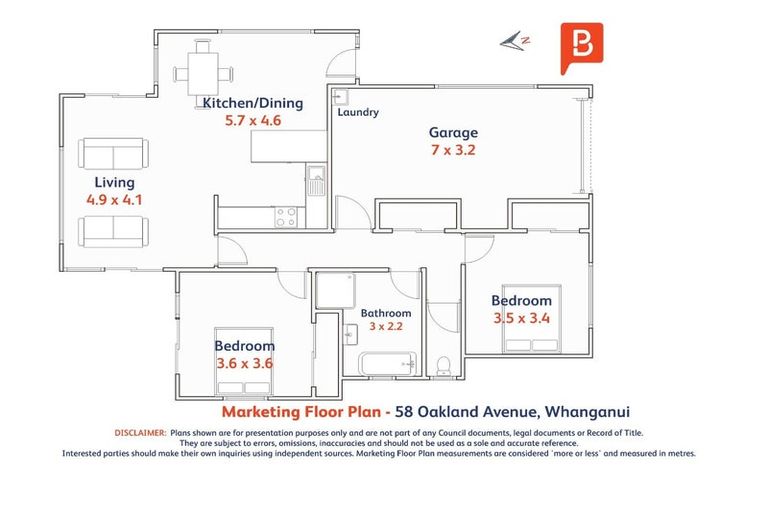 Photo of property in 58 Oakland Avenue, Saint Johns Hill, Whanganui, 4500