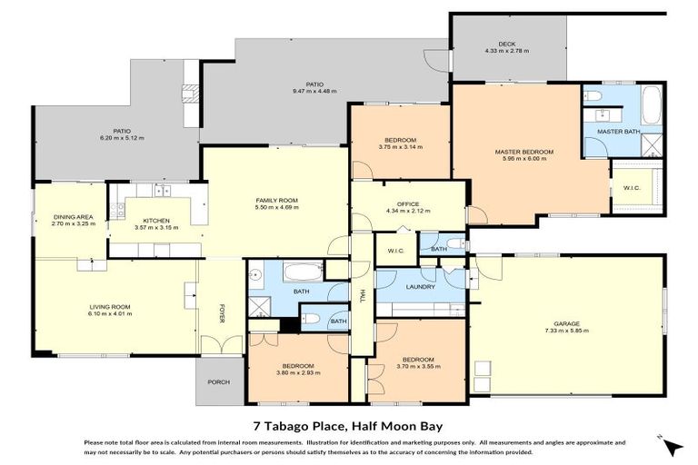 Photo of property in 7 Tabago Place, Half Moon Bay, Auckland, 2012